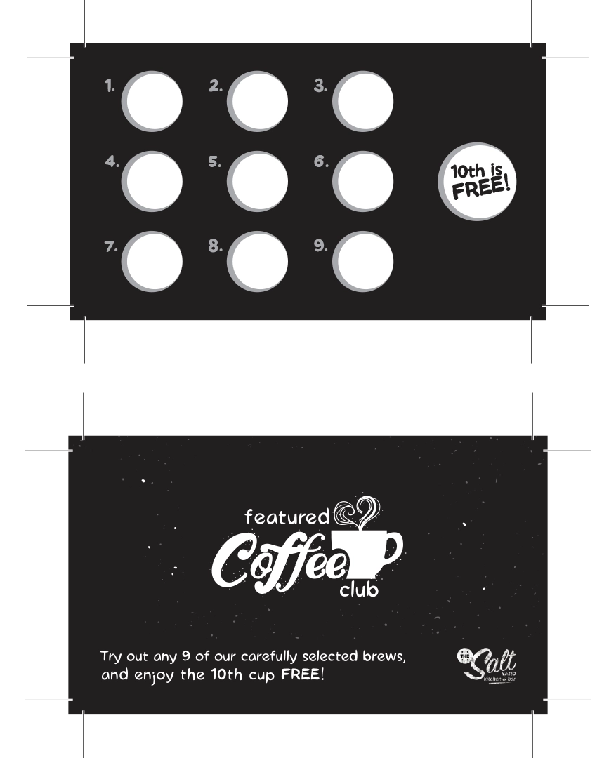 Coffe Club cards